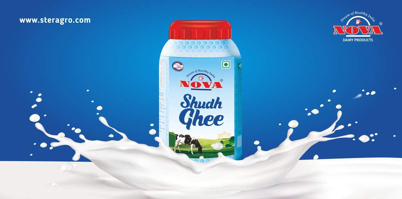 NOVA NOVA Shudh Ghee 1L Jar (Pack of 1)
