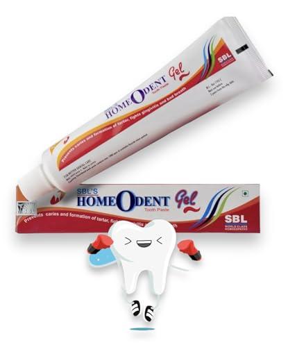 KRIG\'S Homeo52 SBL Homeodent Paste sbl Red Gel - Homeodent Toothpaste Gel - SET OF 1 Tube