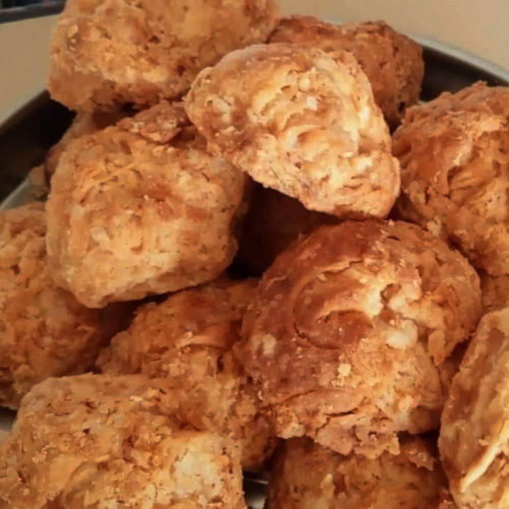 Nutsbread TAMILNADU SHOPPING NutsBread Fresh Ooty Varkey - Delicious Hand Made Cookies - Fresh and All Natural Biscuits - Tea Time Snack – Size : Small 2kg (Small)