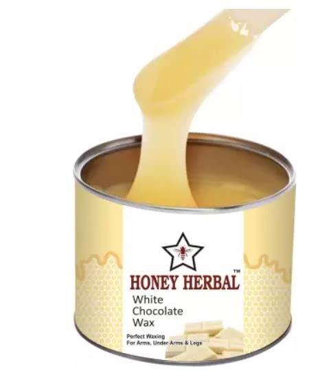 Generic HONEY HERBAL White chocolate wax (apply on arms,legs and under arms) white chocolate wax 600 gm
