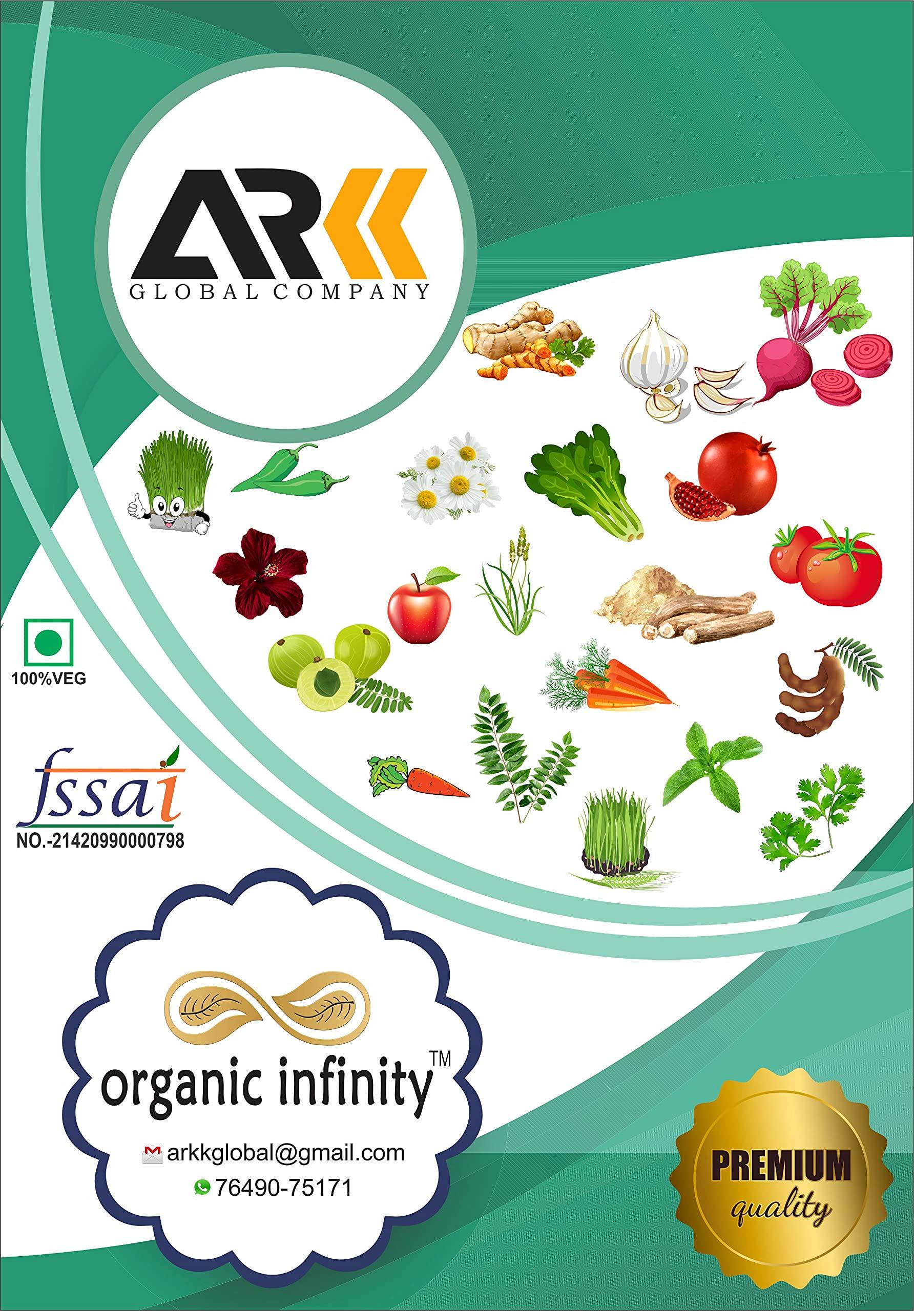 organic infinity Organic Infinity Amchur Powder | Dry Mango Powder | Aam Powder - 500 GM X 2 = 1 KG by Organic Infinity