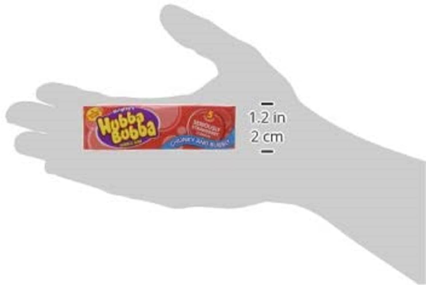 Hubba Bubba Hubba Bubba Chunky and Bubbly Bubble Gum Strawberry Flavour, 20 X 35 g