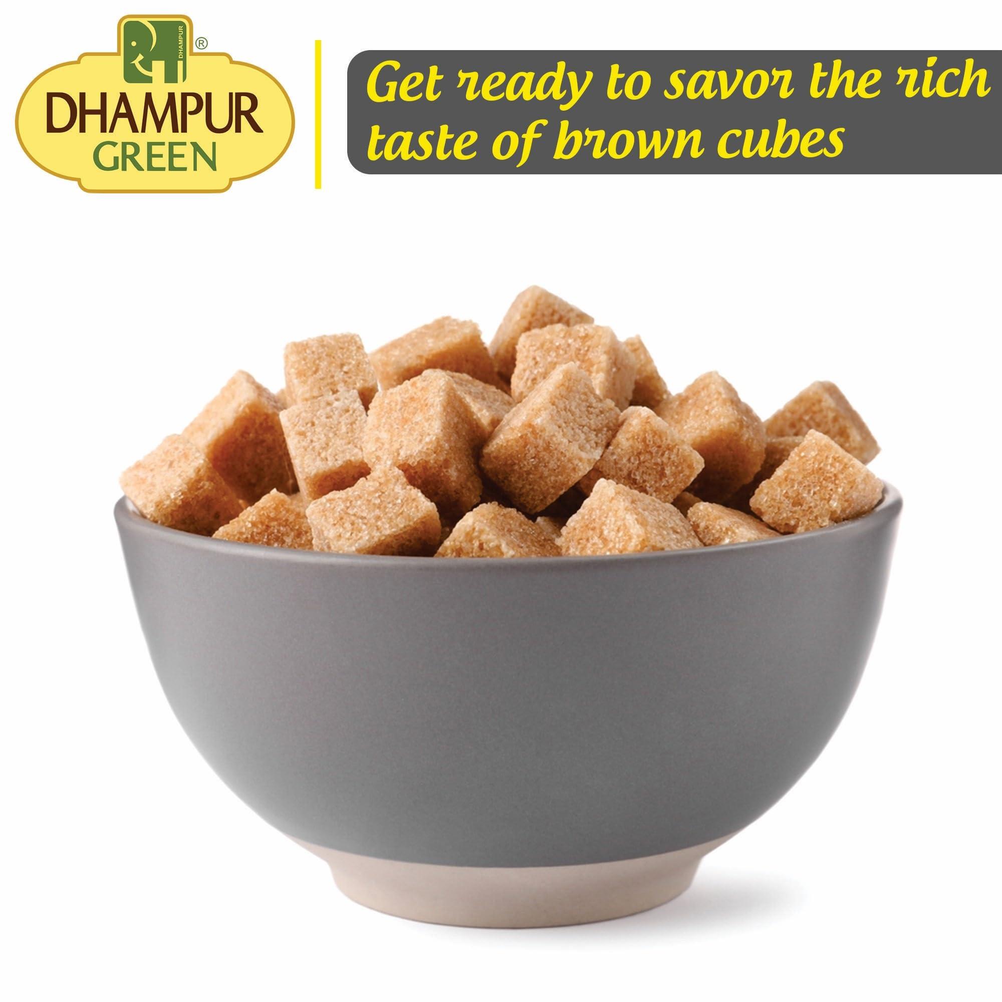 Dhampure Speciality Dhampure Speciality Brown Sugar Cubes | Rough Cut Sugar Cubes, 800G | Sugar Cubes For Tea And Coffee | Sulphurless | No Chemicals