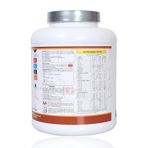 BRIO NUTRITION BRIO NUTRITION Mass Gainer - High Protein Complex Carbs Blend With Easy To Digest Formula. Chocolate Flavour - 3 Kg Pack