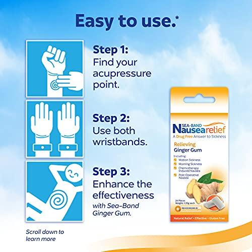 Sea-Band Sea-Band Emerson Healthcare Kid's Motion Sickness Wrist Band