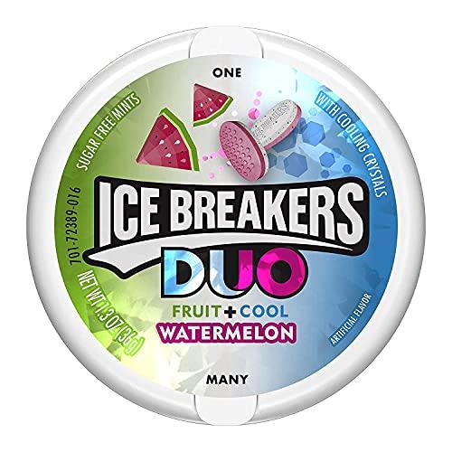 Ice Breakers Ice Breakers Duo Fruit + Cool Watermelon, 2 x 36 g