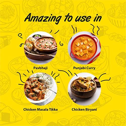 EXOTASTE EXOTASTE Garlic Ginger Mix Paste /Adrak Lahsun Paste For Cooking/Naturally Processed Fresh Garlic & Ginger Paste with No Added Preservatives (Garlic Ginger Mix Paste 400gm)