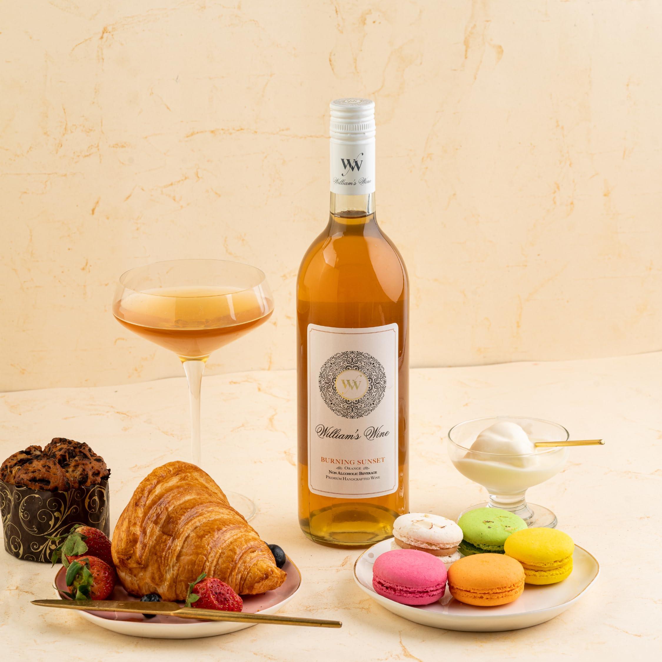 WILLIAMS WINE Williams wine Non Alcoholic Burning Sunset (Orange) 750 ml