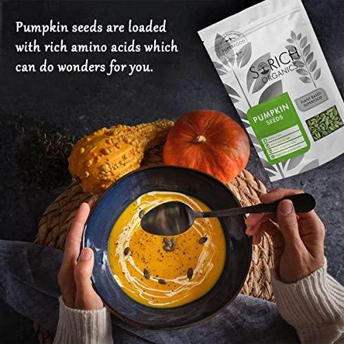 Sorich Organics Sorich Organics Healthy Combo of Chia, Pumpkin, Sunflower, Flax and Quinoa Seeds for Eating - 1050 Gm - Healthy Breakfast | All Edible Seeds Combo Pack |Ready to Eat Snacks | Gluten Free