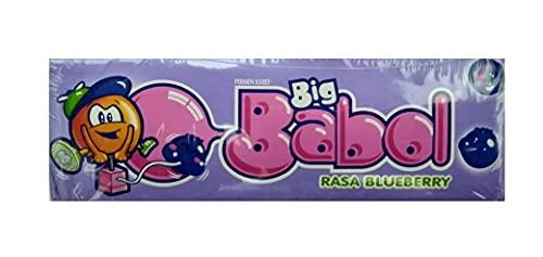 Generic Big Babol Rasa Blueberry, 20 Stick Chewing Gum ( Imported )