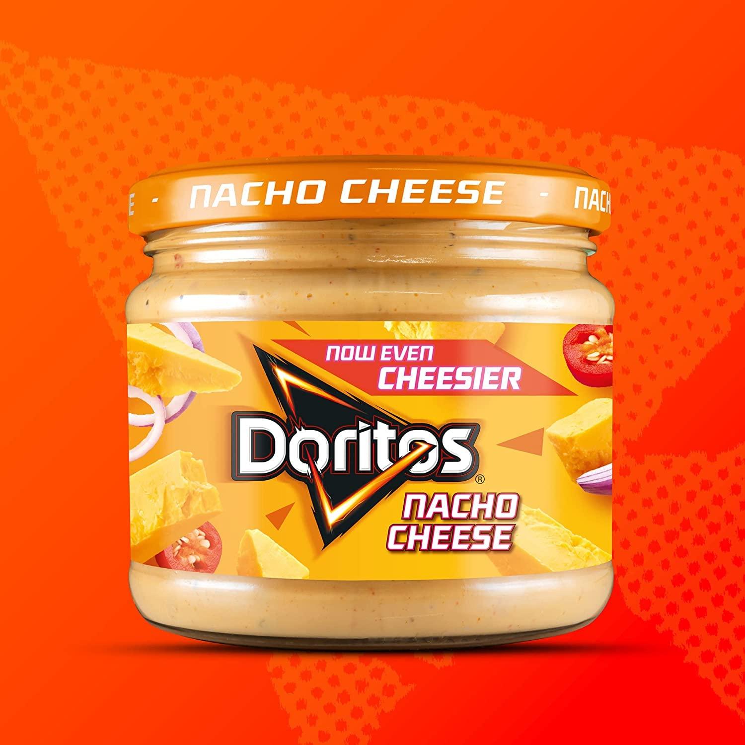 Generic Doritos Nacho Cheese Now Even Cheesier Jar 280gm