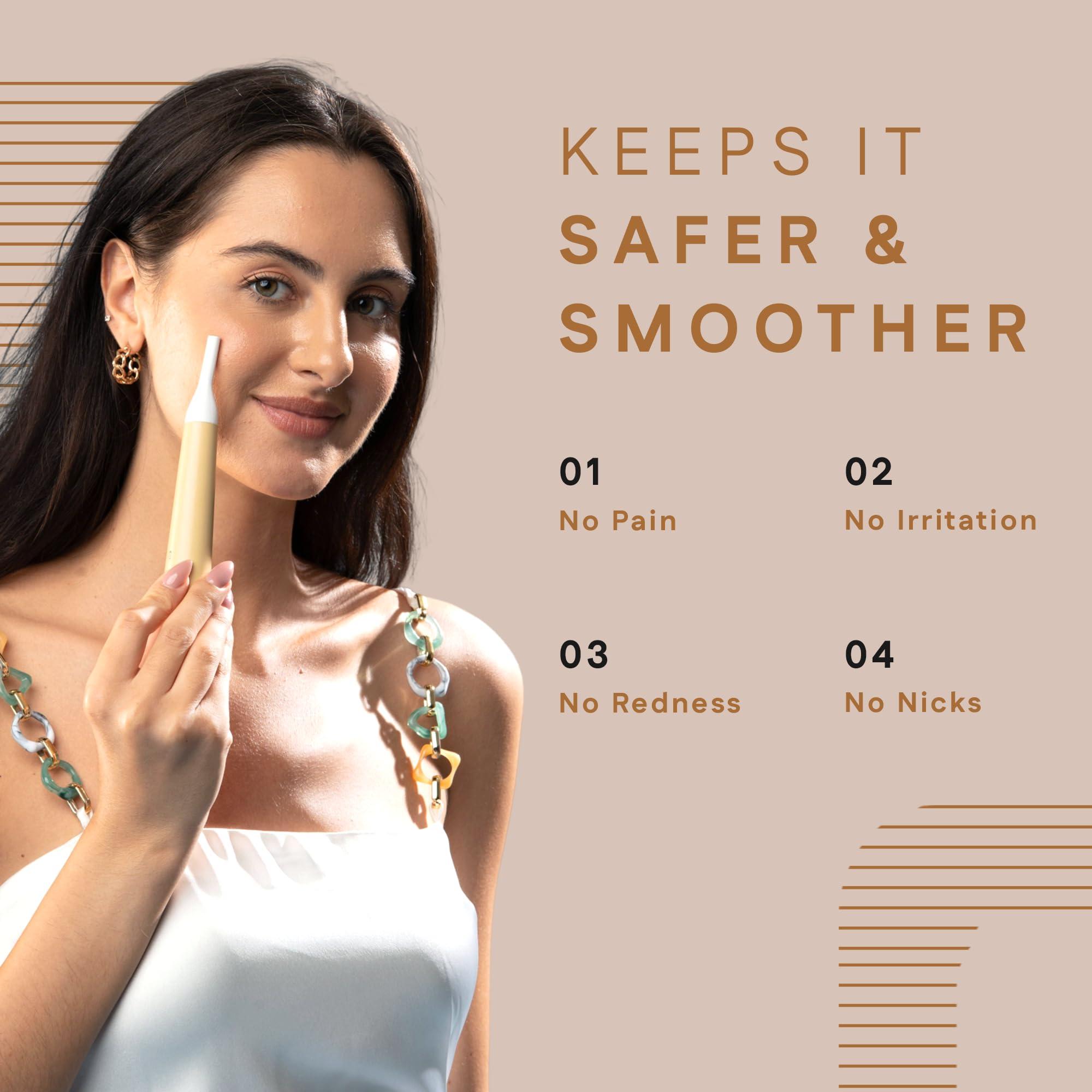 WINSTON Winston Rechargeable Electric 3-in-1 Full Body and Bikini Trimmer for Women - 90 Min, Safe for Sensitive Area, Multi-Grooming Eyebrow Trimmer, Body and Bikini Trimmer - 1-Year Warranty