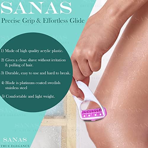 Actifit Actifit Women's Disposable Plastic Hair Razor & Bikini Shaving Razor For Women- Pack Of 1 (6 Pcs)