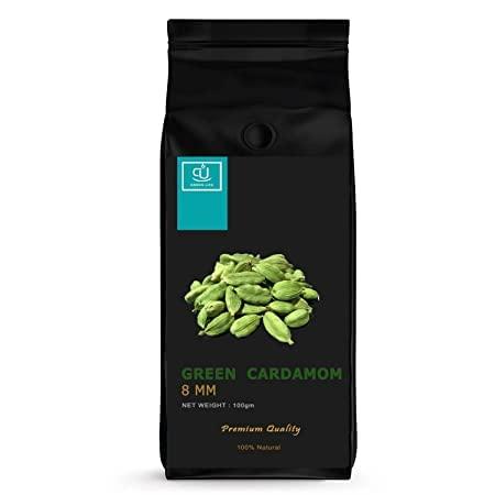 Generic GreenLife Kerala Green Cardamom (Choti Elaichi) 250 gm| Gartens | 8mm+ (Extra Bold) | Yelachi | Elakkai