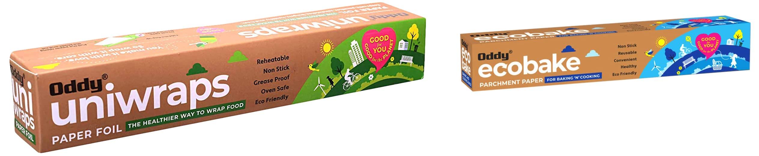 Oddy Uniwraps Oddy Uniwraps Food Wrapping Paper + Baking and Cooking Parchment Paper (White)