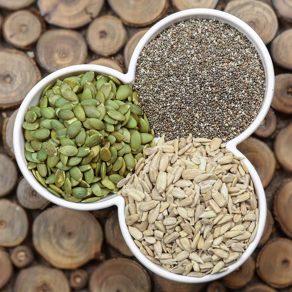 NUTMART NUTMART PREMIUM DAILY NEEDS SEEDS COMBO PACK || 3 KG PACK || SUNFLOWER , PUMPKIN AND CHIA SEEDS || 1 KG EACH || RS 1449