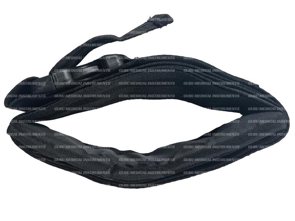 PHYSIO ACTIVE PHYSIO ACTIVE Mobilization Belt Used In Physiotherapy, Manual Therapy Belt For Physiotherapy (Black) (Buy One Get One Free)