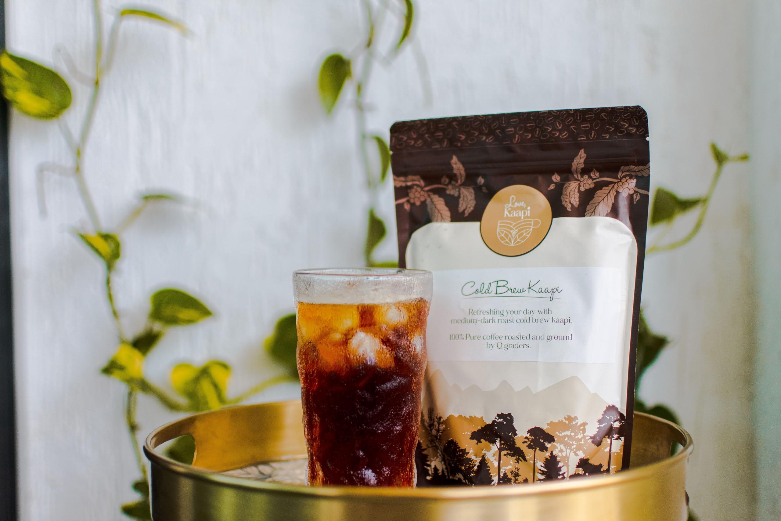 Love Kaapi Love Kaapi Cold Brew Coffee (Ground Coffee, 250g) - Ethically Sourced, Smooth & Flavorful