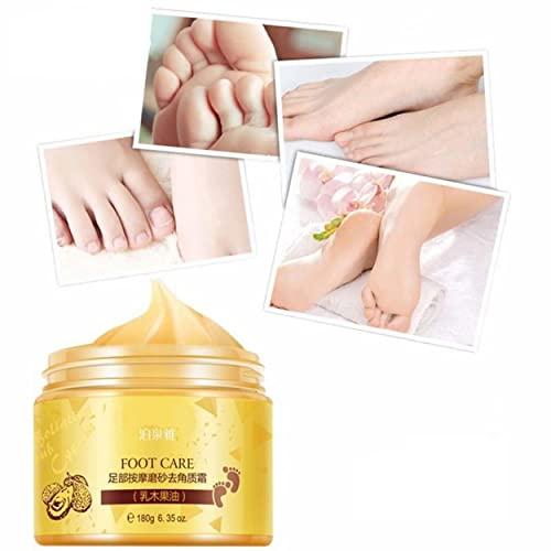 Generic Shea Butter Foot Care Massage Scrubexfoliating Cream Cleansing Elicate Feet Skin Oilimport From 180gm