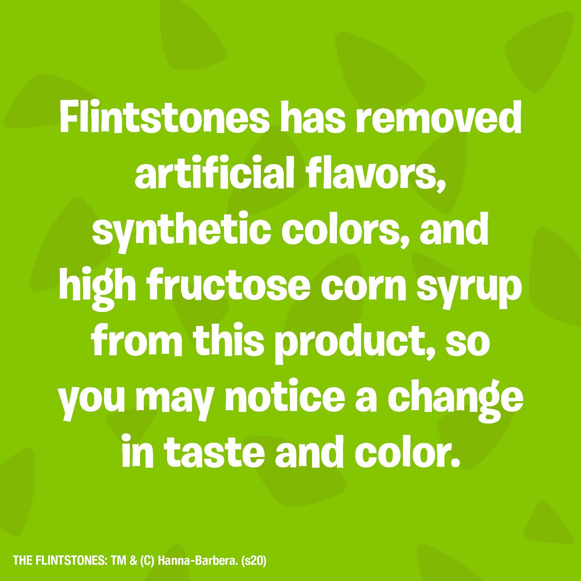 Flintstones Vitamins Flintstones Children's Multivitamin plus Iron Chewable Tablets, 60-Count