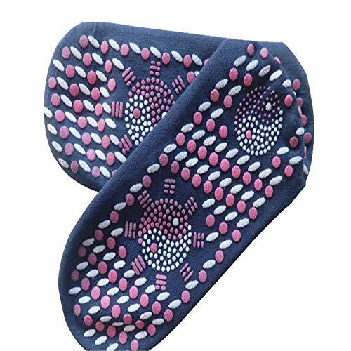wowobjects WowObjects 1Pc Self-Heating Health Care Socks Tourmaline Magnetic Therapy Comfortable and Breathable Massager& Color: Red