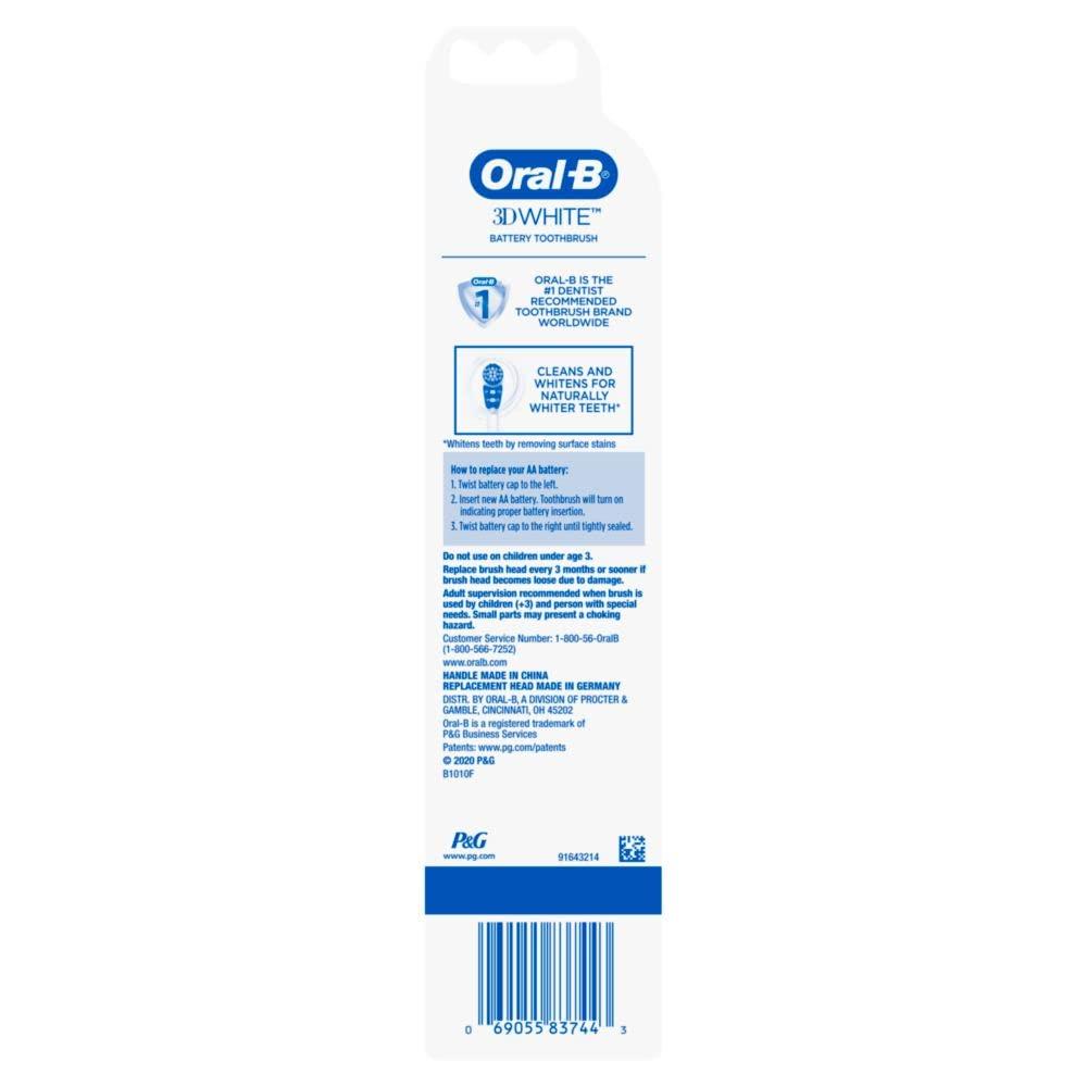 Oral B Oral B 3d White Power Toothbrush 1 Count