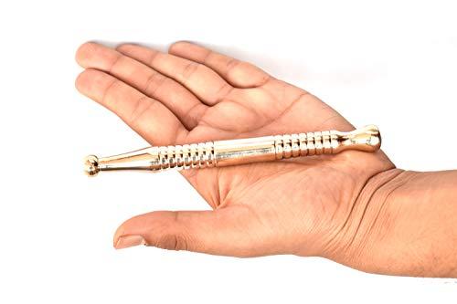GoodsHealthShop GoodsHealthShop Kansa Manual Acupuncture Pen-Deep Massage Tool- Reflexology Trigger Point Massage Tools for Relief Pain Full Body Relaxing Self-Massage Acupressure Bar (Acupressure Kansa - 2)