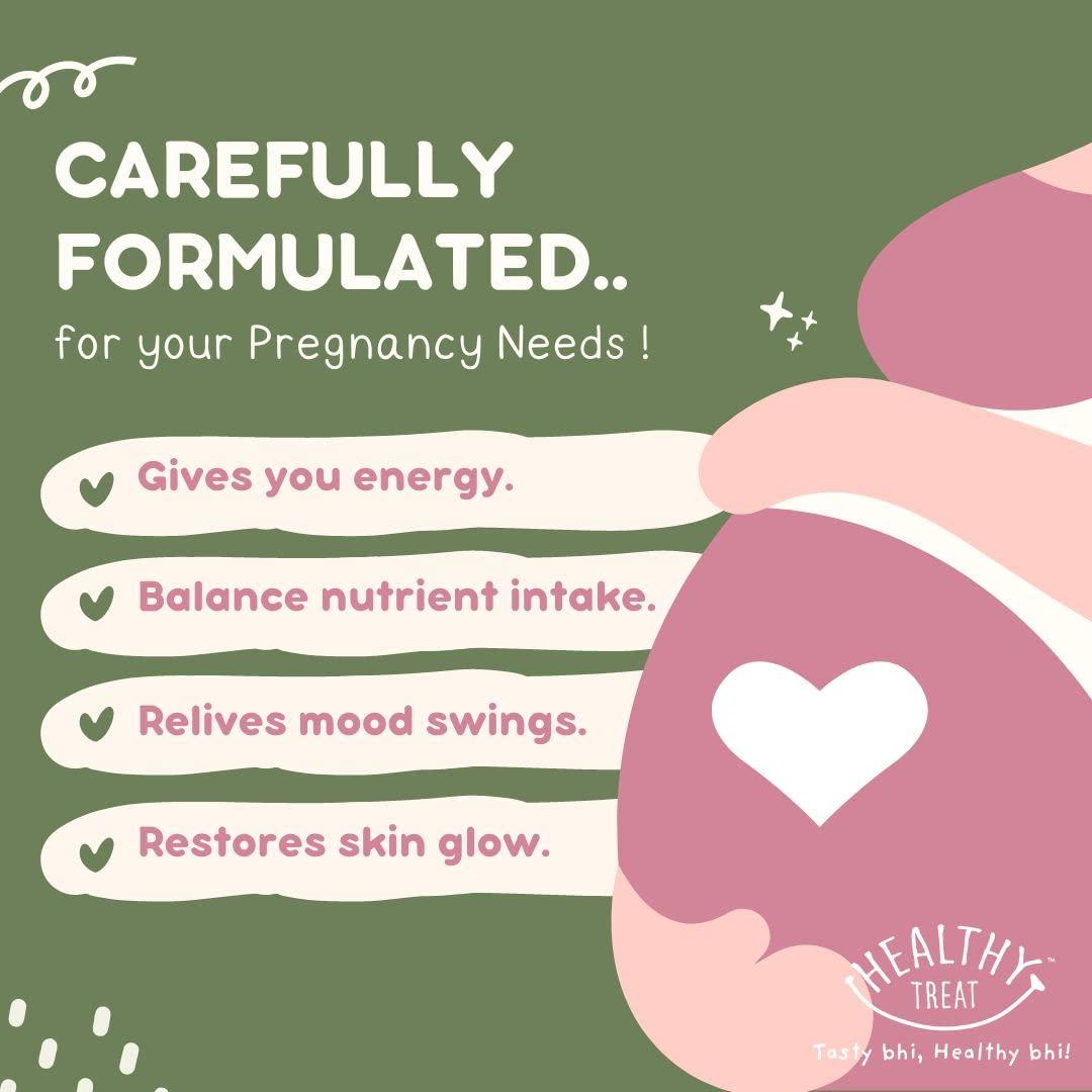 Healthy Treat Pregnancy Special Trail Mix 250g | Nutritional Snack for Moms | 6+ Varieties like Almond, Cashew, Hazelnut, Dried Mango, Dried Apricot, Roasted Pumpkin Seed | Pregnancy food for women | Healthy Nutritious Pregnancy Snacks