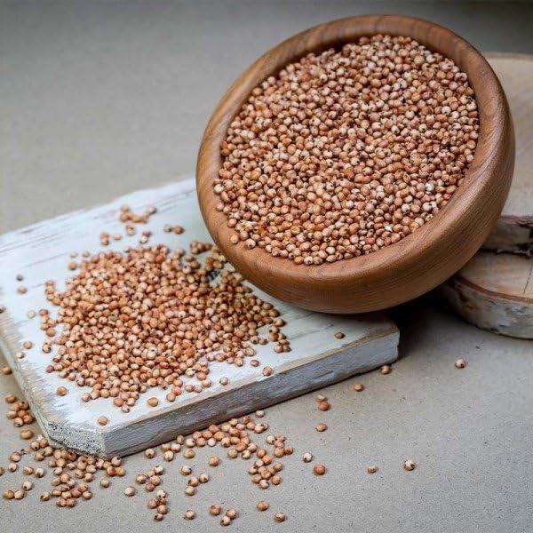 G7 GRAINS RED SORGHUM FLOUR (10 KG) for eating and cooking | lal juvar atta | Produce of India from Organic Farms | BY G7 GRAINS