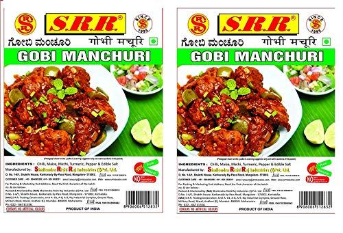 S.R.R S.R.R Masala Gobi Manchurian Masala -100 Grms- Pack of 5 (100 Grams x 5)