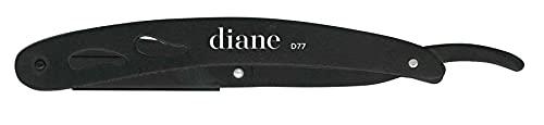 Diane Diane Professional Straight Edge Shaving Razor, Black, 0.15 lb