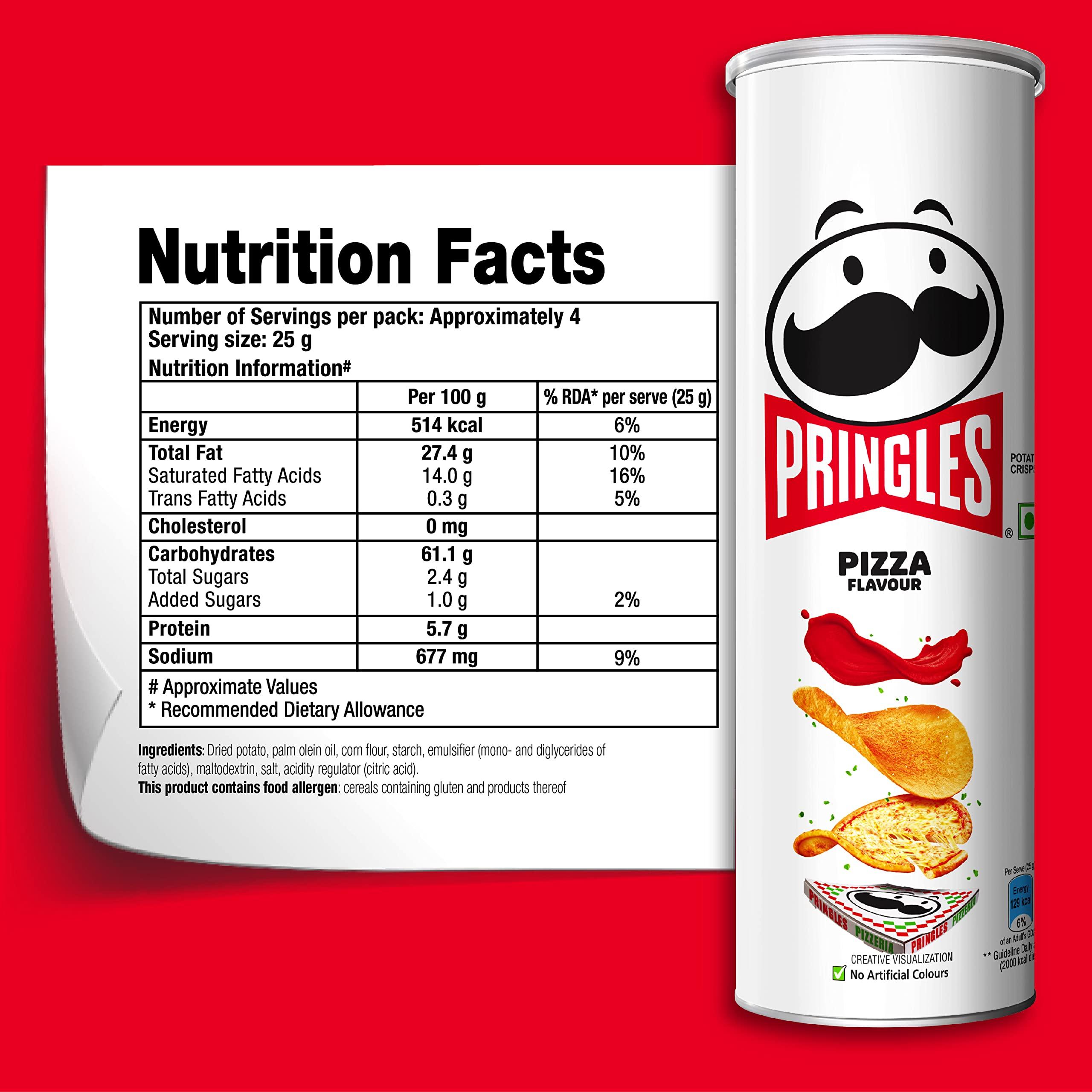Kellogg's Kellogg\'s Pringles Salted Pizza 107 Grams(Pack Of 2)