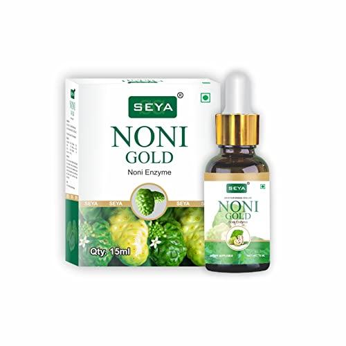 SEYA SEYA Noni Gold Enzyme Drop, 15 ML (With Dropper) / Rich in Vitamin and Minerals/Immunity Booster