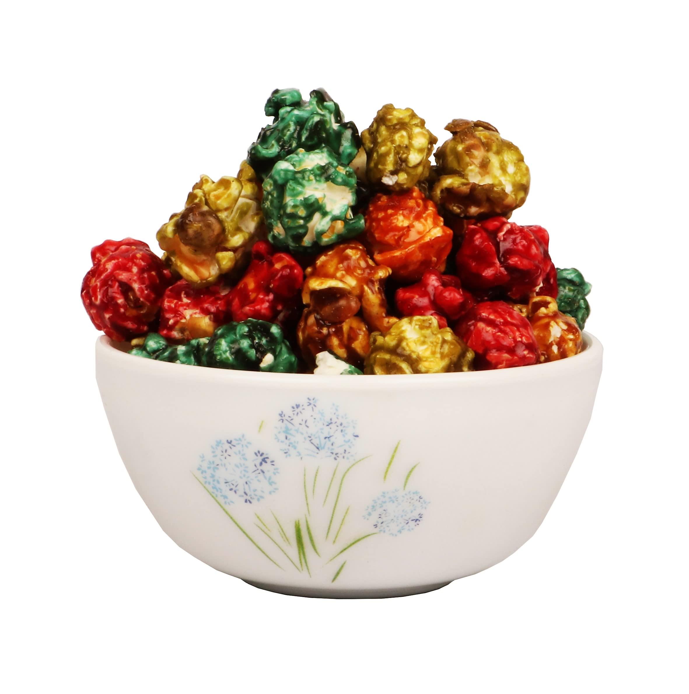 Popcorn Fusion Popfusion Gourmet Flavoured Popcorn - Fruity Magical Candy Popcorn, Gluten free and Low Fat Snacks with Airtight Glass Jar -Combo Pack (170g*2)