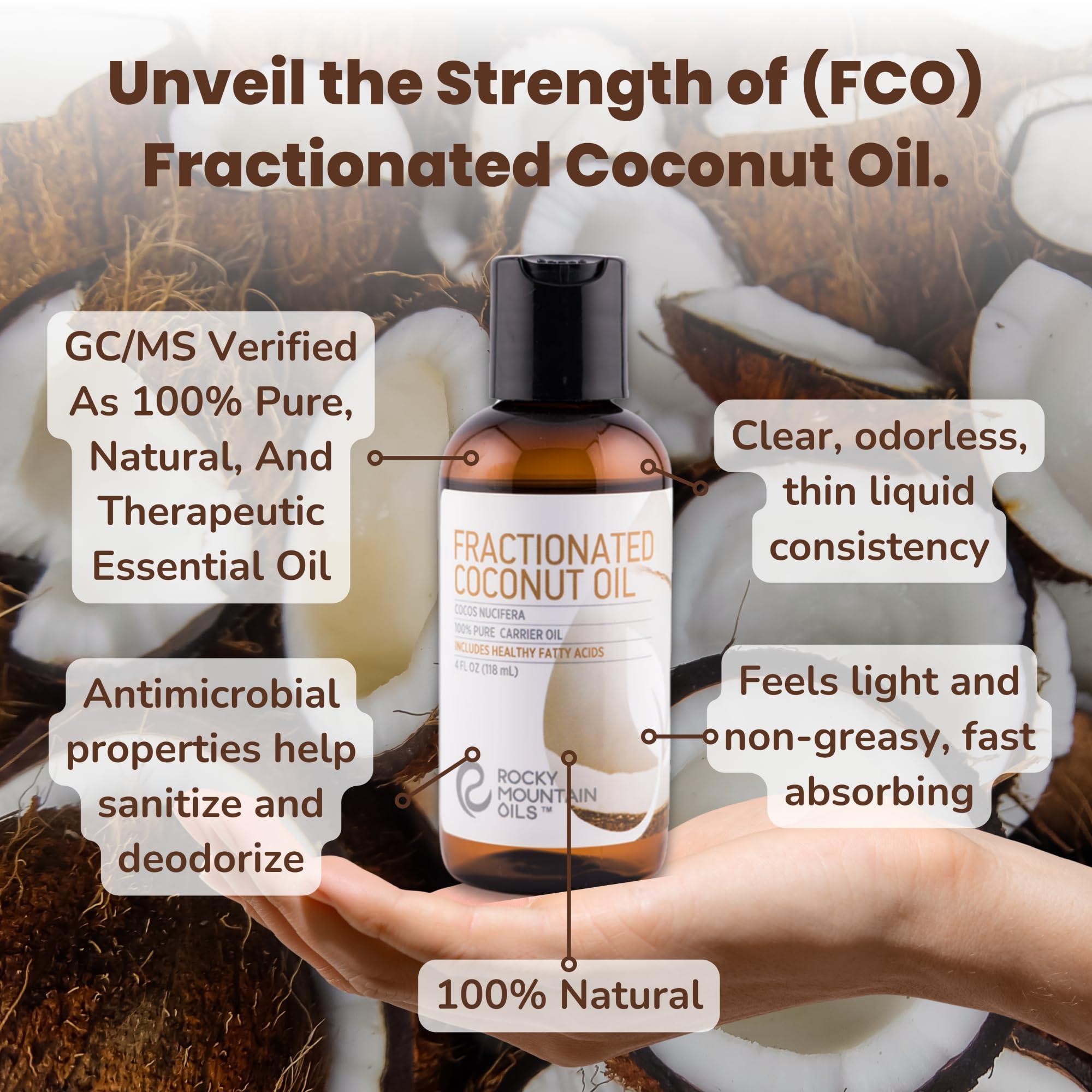 Rocky Mountain Oils Rocky Mountain Oils - F.C.O (Fractionated Coconut Oil) 4oz Finished Good