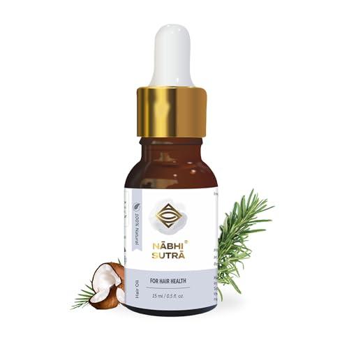 Nabhi Sutra Nabhi Sutra Hair Growth Support Oil - Hair Fall, Dandruff Control Oil + Period/Menstrual pain Relief Oil - | Instant Relief from Menstrual Cramps for women - Belly Button OIl