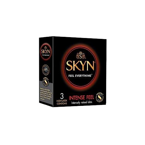 SKYN SKYN Intense Feel wave texture with Intensely raised Dots premium condom Pack of 6 count