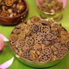 YAMKAY Yamkay Home Made Thamara Valayam Lotus stem (thamarai thandu) Vathal Traditional South Indian Sun-Dried Raw Vathal 250 gm
