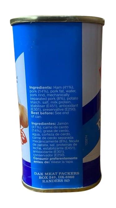 Generic Dak Chopped Ham, 2 x 340g, Product of Denmark