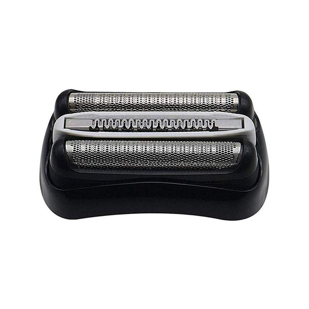 Qnotici Qnotici Replacement Shaver Head Compatible with Braun 3 Series 32B Foil & Cutter Electric Shaver Razor Blade Head for Braun 301S 310S 320S 3040S 3080S 350CC, Black