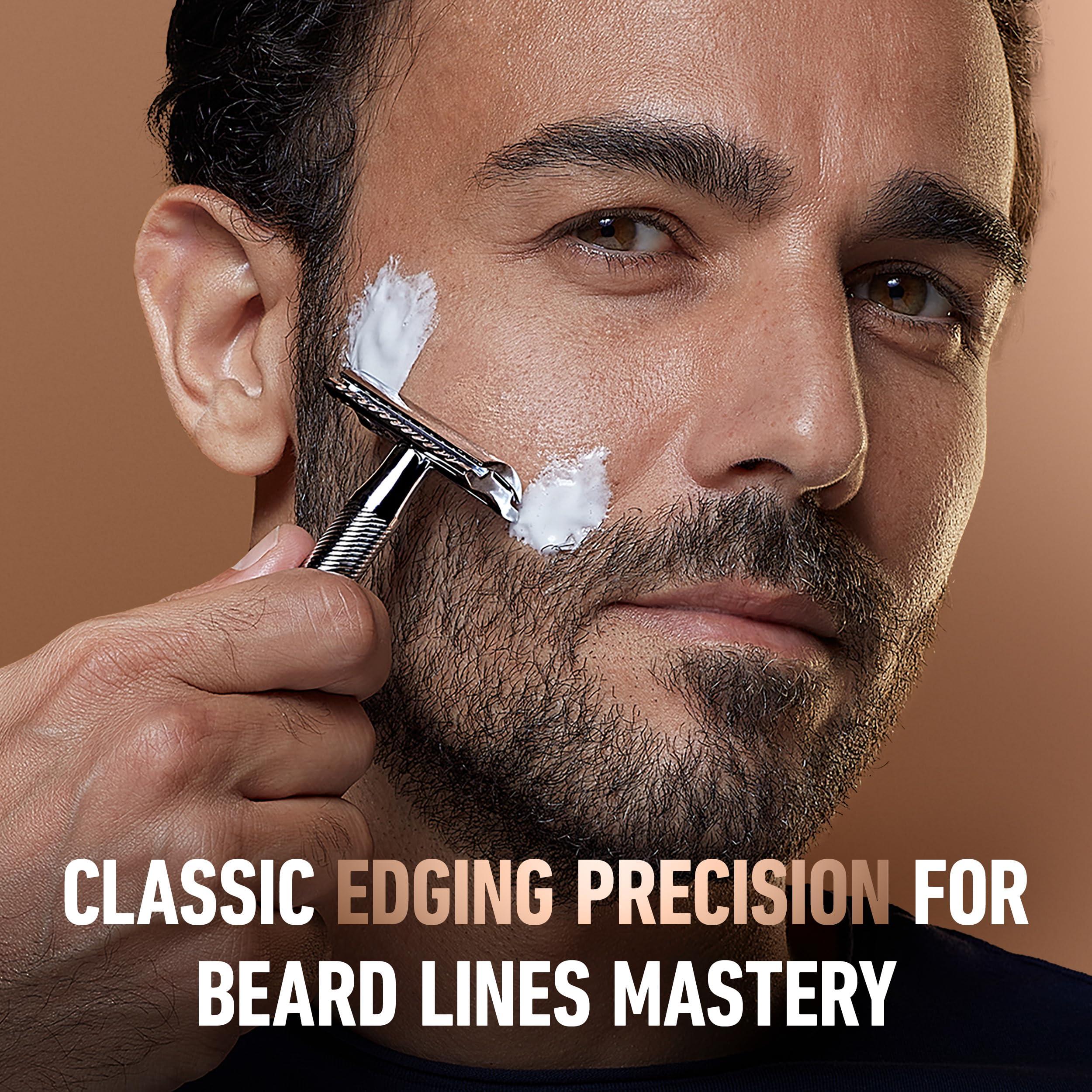 King C. Gillette King C. Gillette Double Edge Safety Razor Blades 10 count, Stainless Steel Platinum Coated Blades