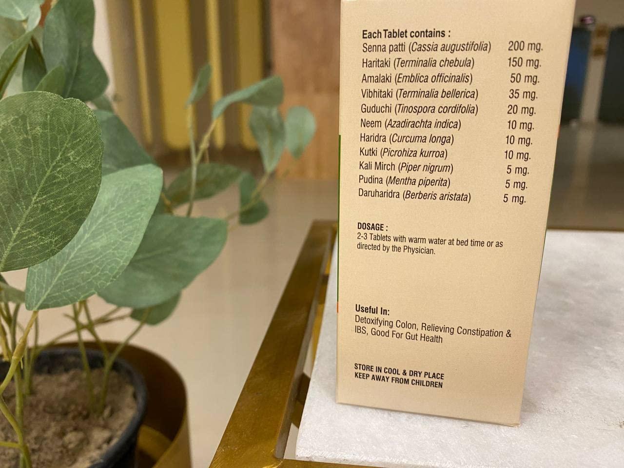 DAKSHITH AYURVEDA DETOX11 Liver Detox tablets, Intestine cleanse & detox tablets for Men Women Detox Ayurvedic tablets Improve Digestion