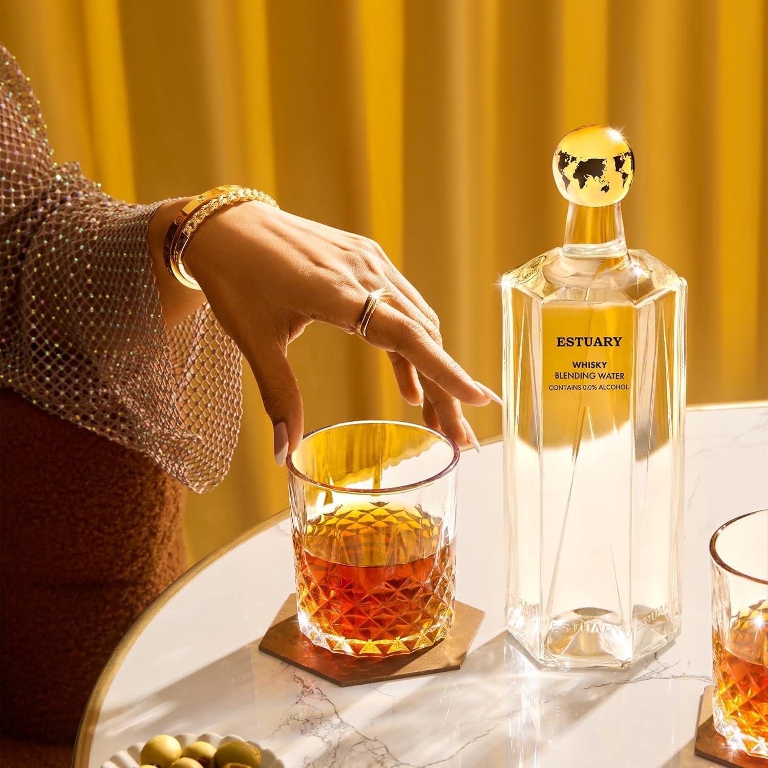 Estuary Estuary Whisky Blending Water | Premium Non Alcoholic Mixer for Whisky 330 ML | Pack of 2