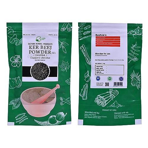 SATYAM HERBAL PRODUCTS SATYAM HERBAL PRODUCTS Ker Beej Powder for General Wellness and Digestive Aid | Ayurveda Herbal Powder | Pure & Natural (Pack of 200gm)