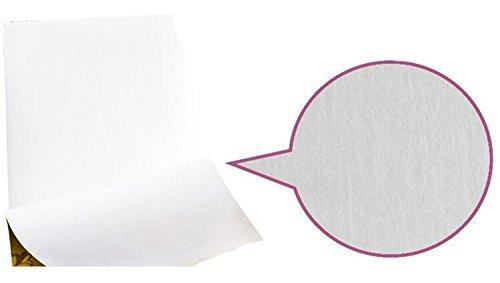 Suoirblss 100 PCS Wax Strips Hair Removal Waxing Strips Facial Body Epilating Strips Non Woven Wax Strip for Face Legs Underarms Body and Bikini for Home or Beauty Salon