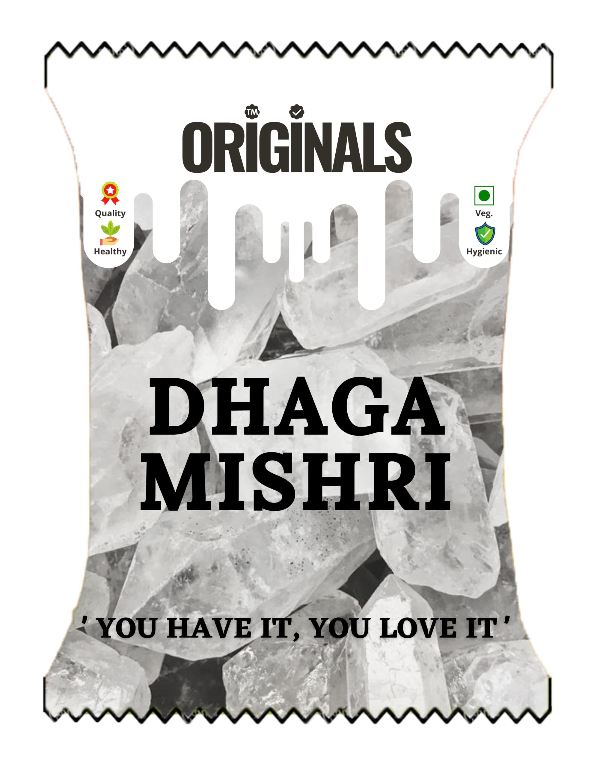 Originals Originals™ Dhaga Mishri | Crystal Rock Suger | Thread Sugar | 5 Kg
