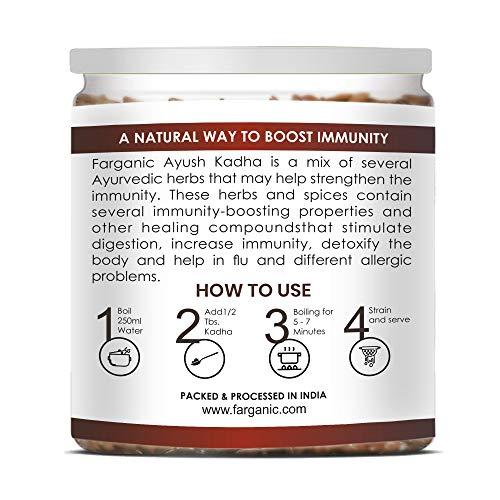 FARGANIC FARGANIC Ayush Kadha Mix / Kwath Powder for Immunity Booster - 800 GM (200X4)