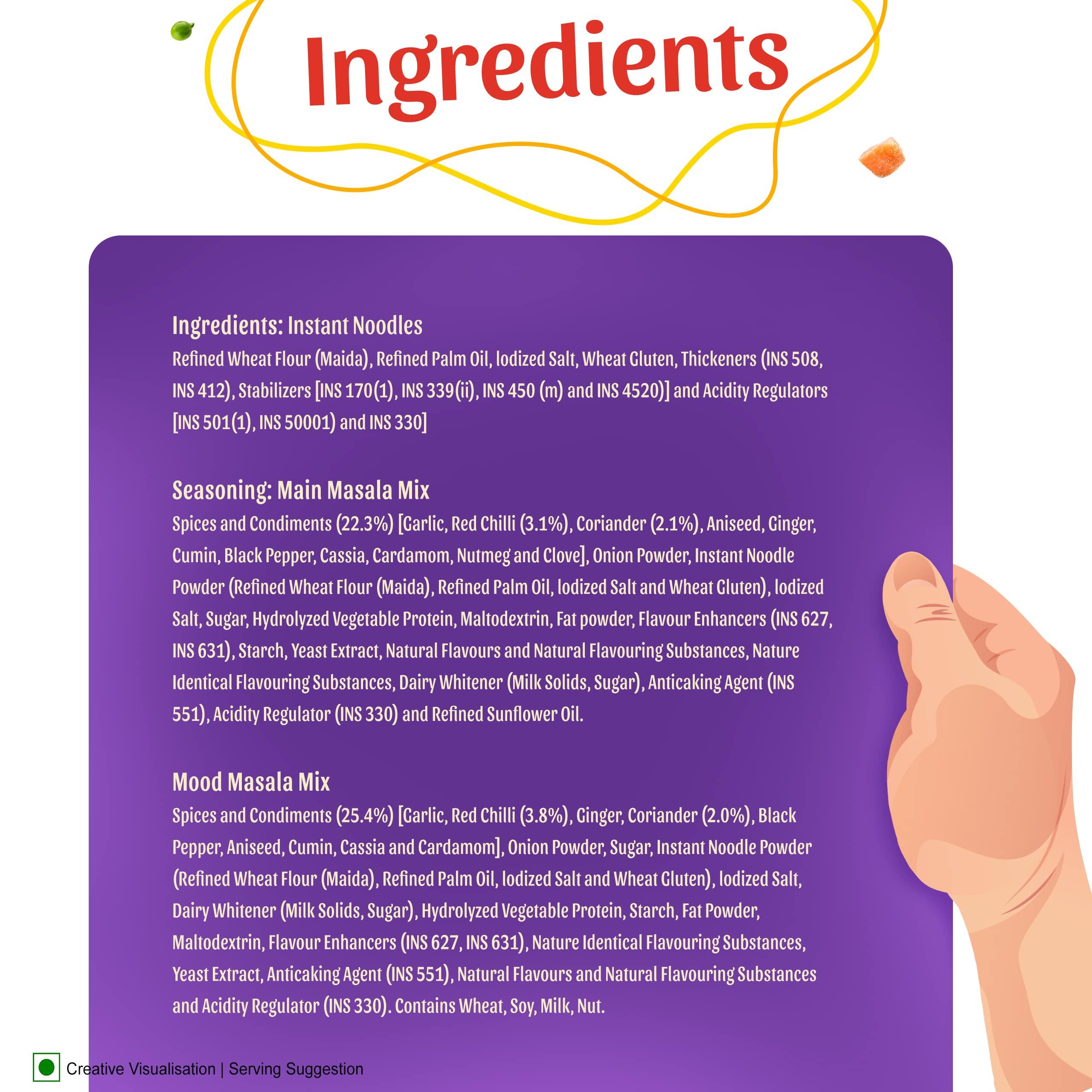 Sunfeast Sunfeast Yippee Mood Masala Noodles, 260 g