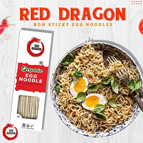 Red Dragon Red Dragon Chinese Non Sticky Egg Noodles Fresh And Delicious Organic Tasty Cuisine 300g (Pack of 1) |No Preservatives