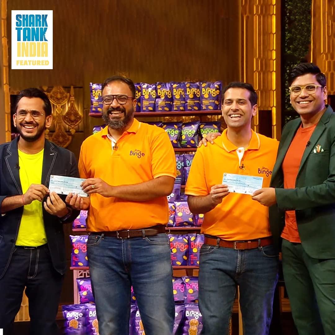 The Healthy Binge Ragi Chips Combo Pack| Baked not Fried | As seen on Shark Tank India| Healthy Snacks| 0% cholesterol High Protein & Fiber | No MSG| Chatpata Chaat & Cajun Spice Flavour| Pack of 24